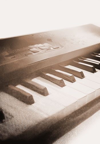 Piano sépia Piano sépia